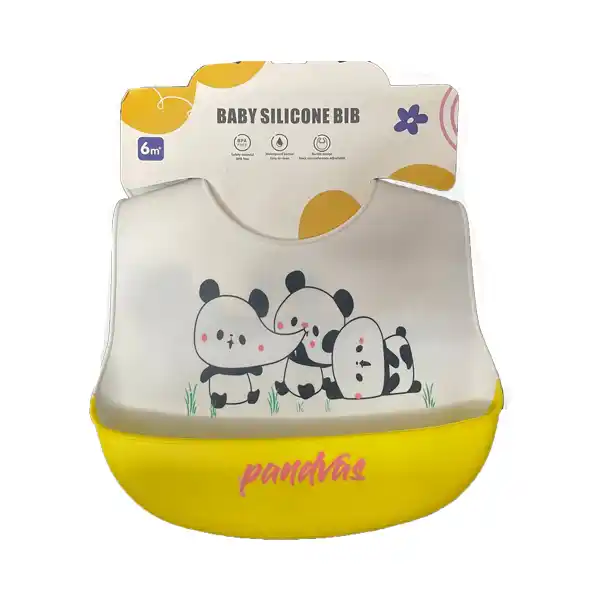 پیشبند سیلیکونی کاسه دار طرح دار