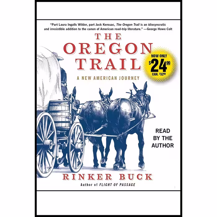 کتاب The Oregon Trail اثر Rinker Buck انتشارات Simon &amp; Schuster 