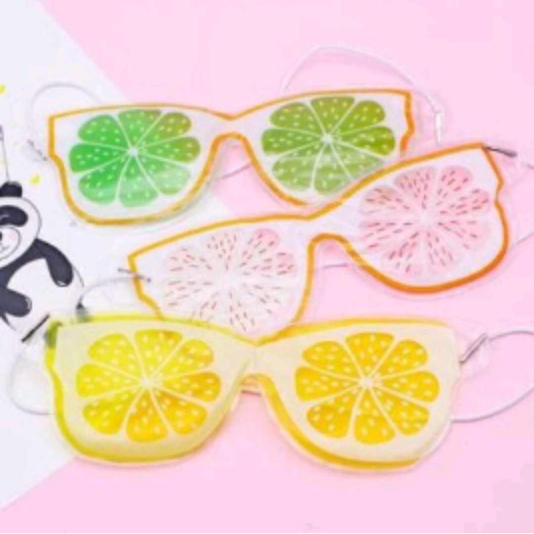 کمپرس چشم میوه ای طرح عینک(ارسال بصورت رندوم) 

