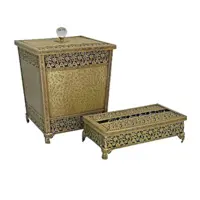 ست سطل و جای دستمال کاغذی کد S031