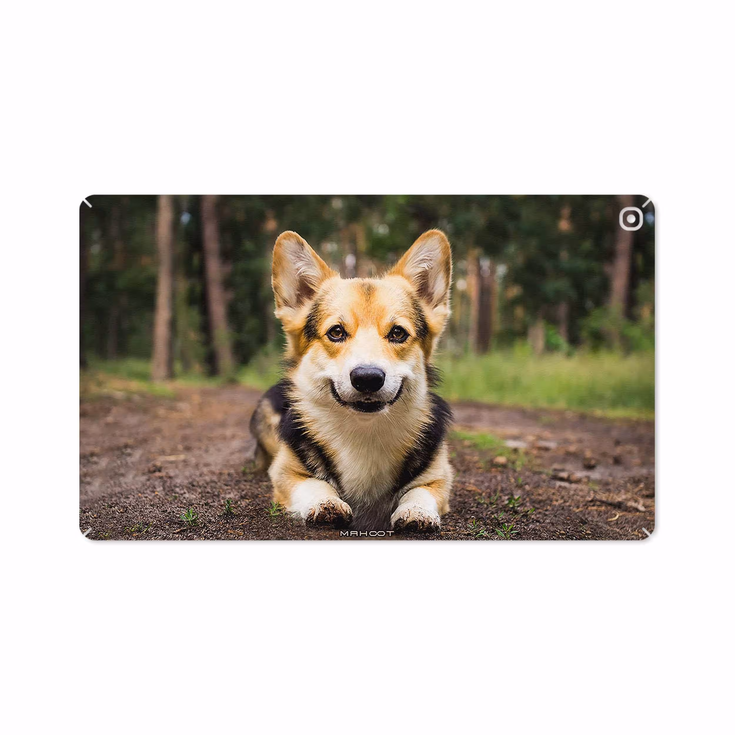 برچسب پوششی ماهوت مدل Dog-2 مناسب برای تبلت سامسونگ Galaxy Tab A 10.1 2019 T515