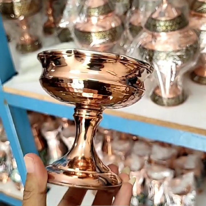 بستنی خوری 6 عددی مس