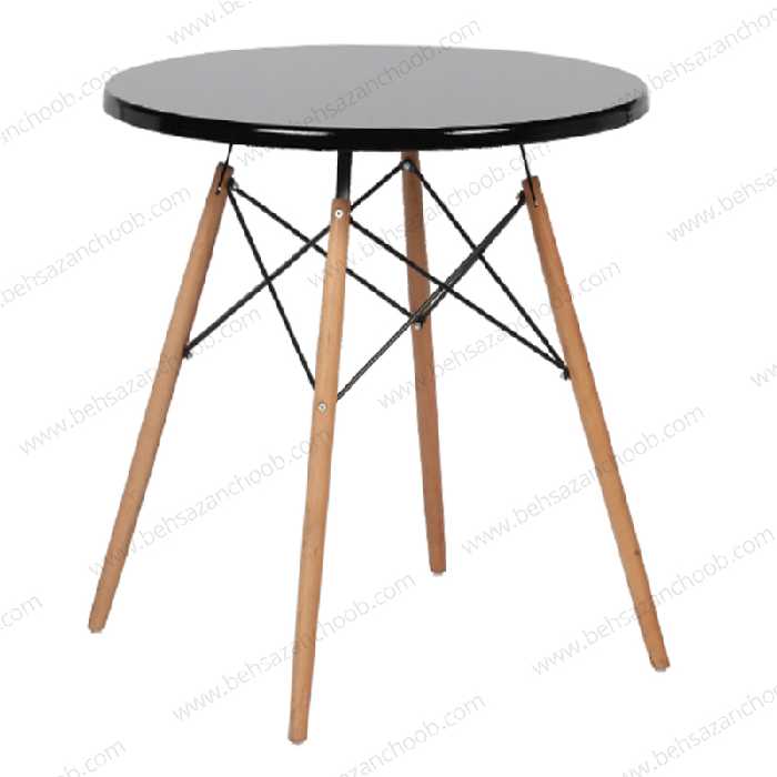 میز تک پایه ایفلی گرد 800