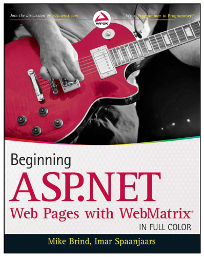 خرید و دانلود نسخه کامل کتاب Beginning ASPNET Web pages with WebMatrix