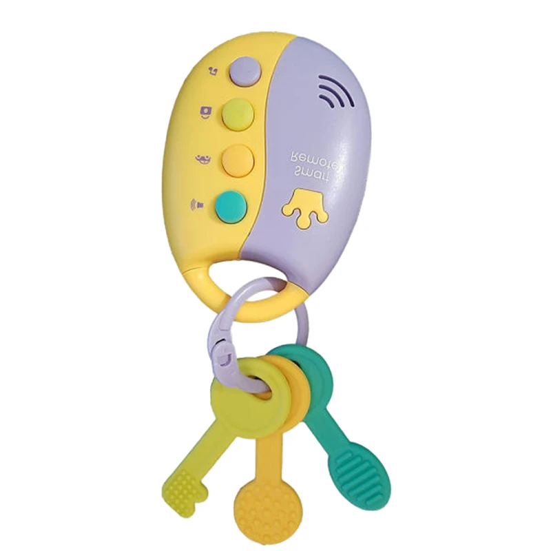 جغجغه دندانگیر ریموت هانگر چراغدار و موزیکال he8026