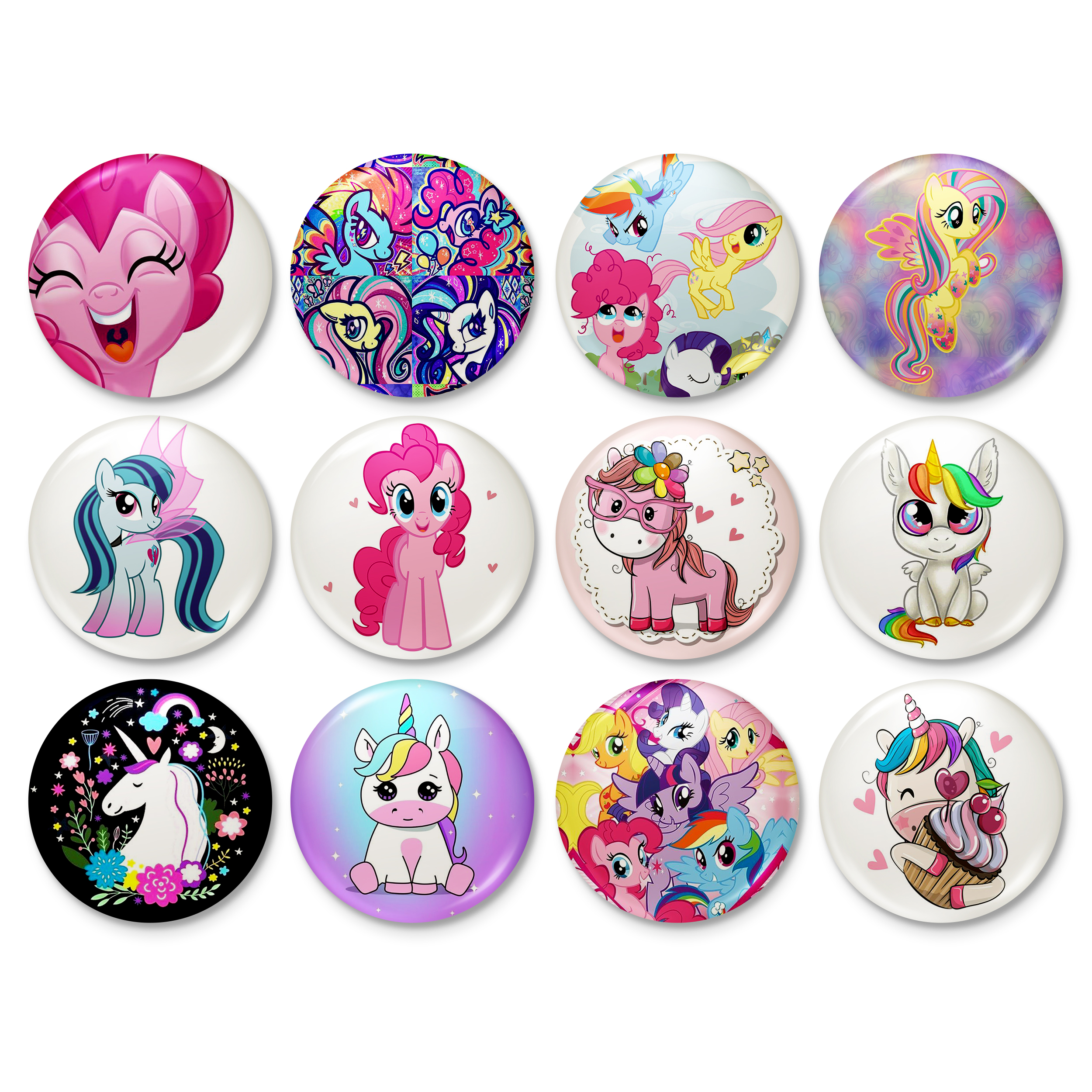 پیکسل خندالو طرح اسب تک شاخ کد 5 مجموعه 12 عددی