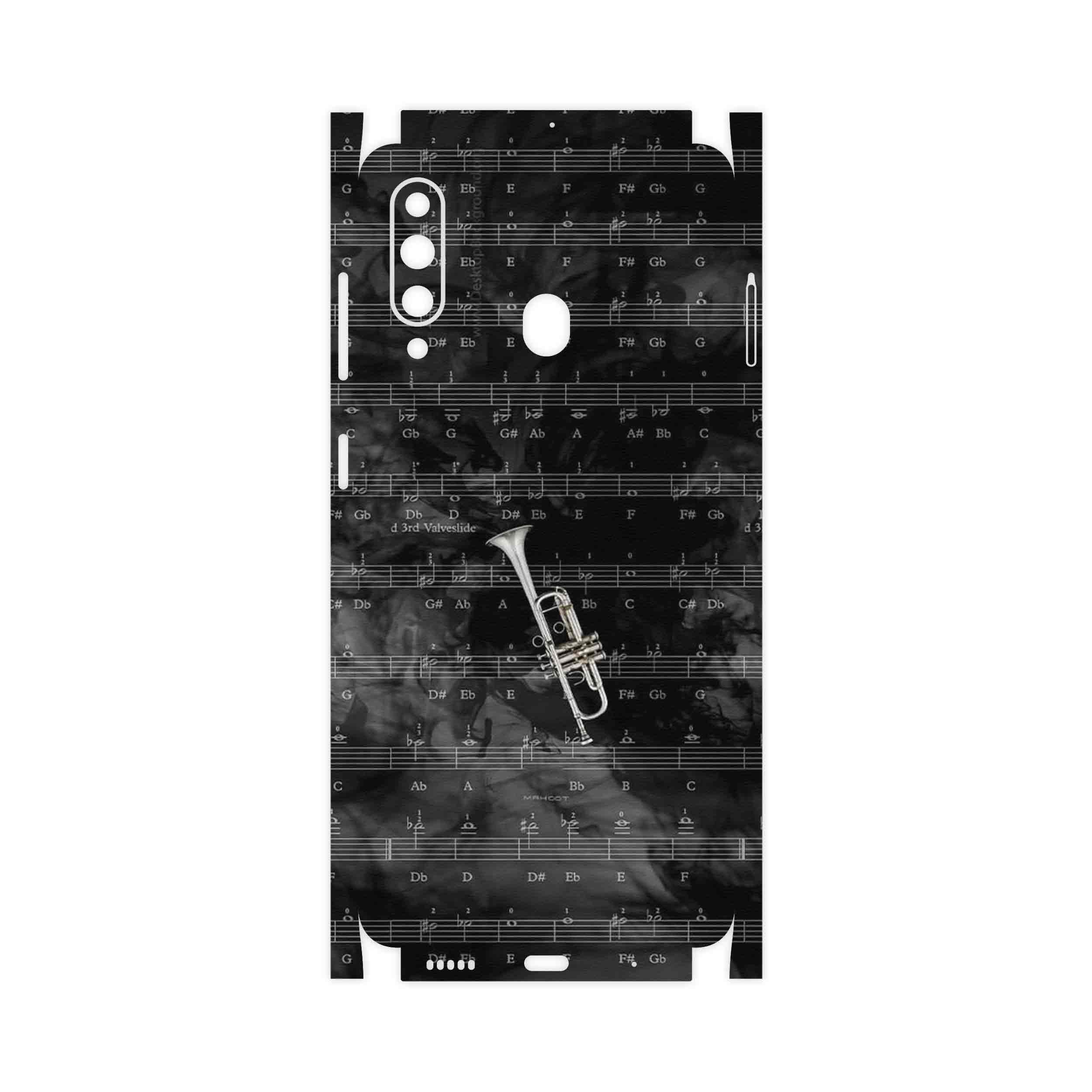برچسب پوششی ماهوت مدل Trumpet-FullSkin مناسب برای گوشی موبایل سامسونگ Galaxy A60
