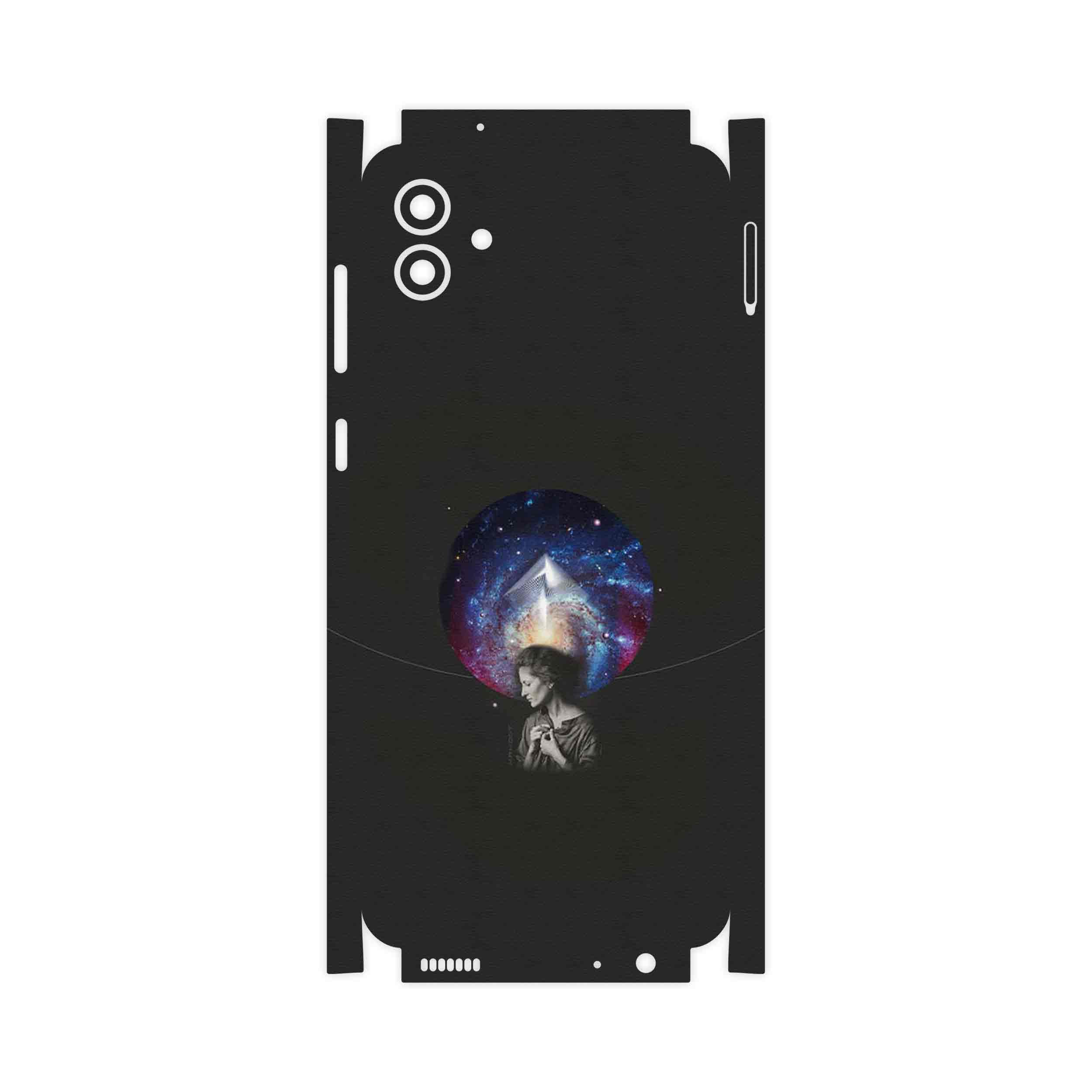 برچسب پوششی ماهوت مدل Collage of surreal Portrait of Women 3-FullSkin مناسب برای گوشی موبایل سامسونگ Galaxy A04