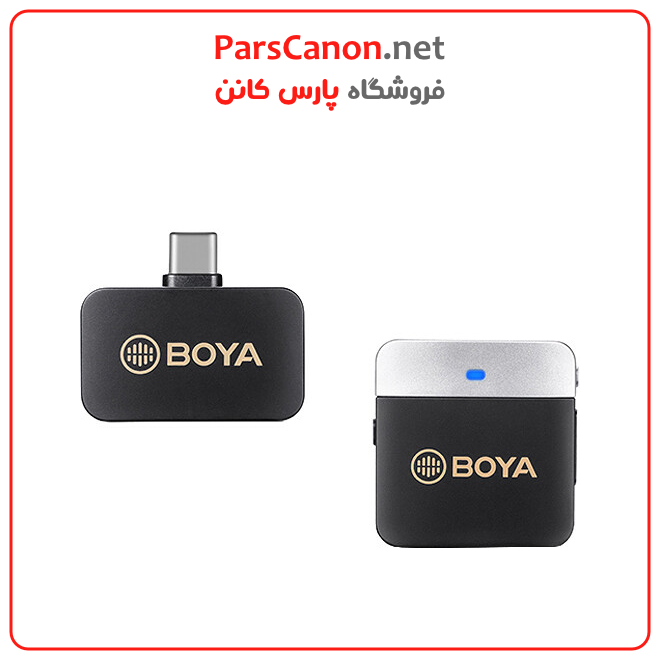 میکروفون بویا مدل BOYA BY-M1V3 Wireless Microphone System with USB-C Connector for Mobile Devices