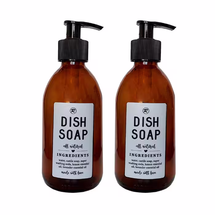 پمپ مایع ظرفشویی مدل  DOUBLE DISH SOAP مجموعه دو عددی