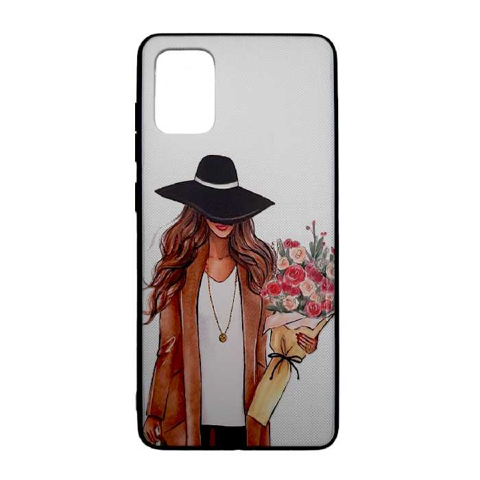 کاور طرح دسته گل مدل BEAUT مناسب برای گوشی موبایل سامسونگ مدل Galaxy A71