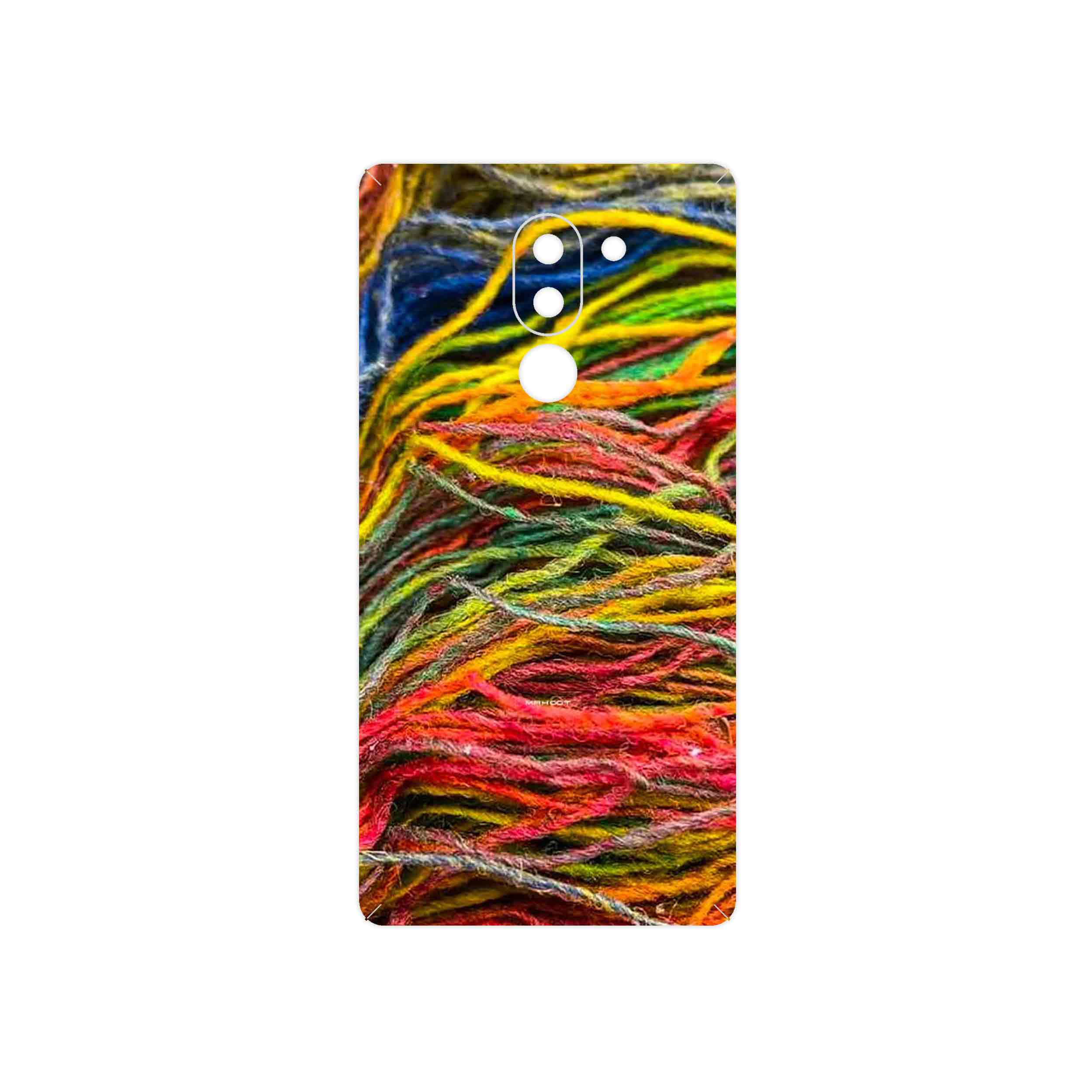 برچسب پوششی ماهوت مدل Fabric Texture 9 مناسب برای گوشی موبایل آنر 6X