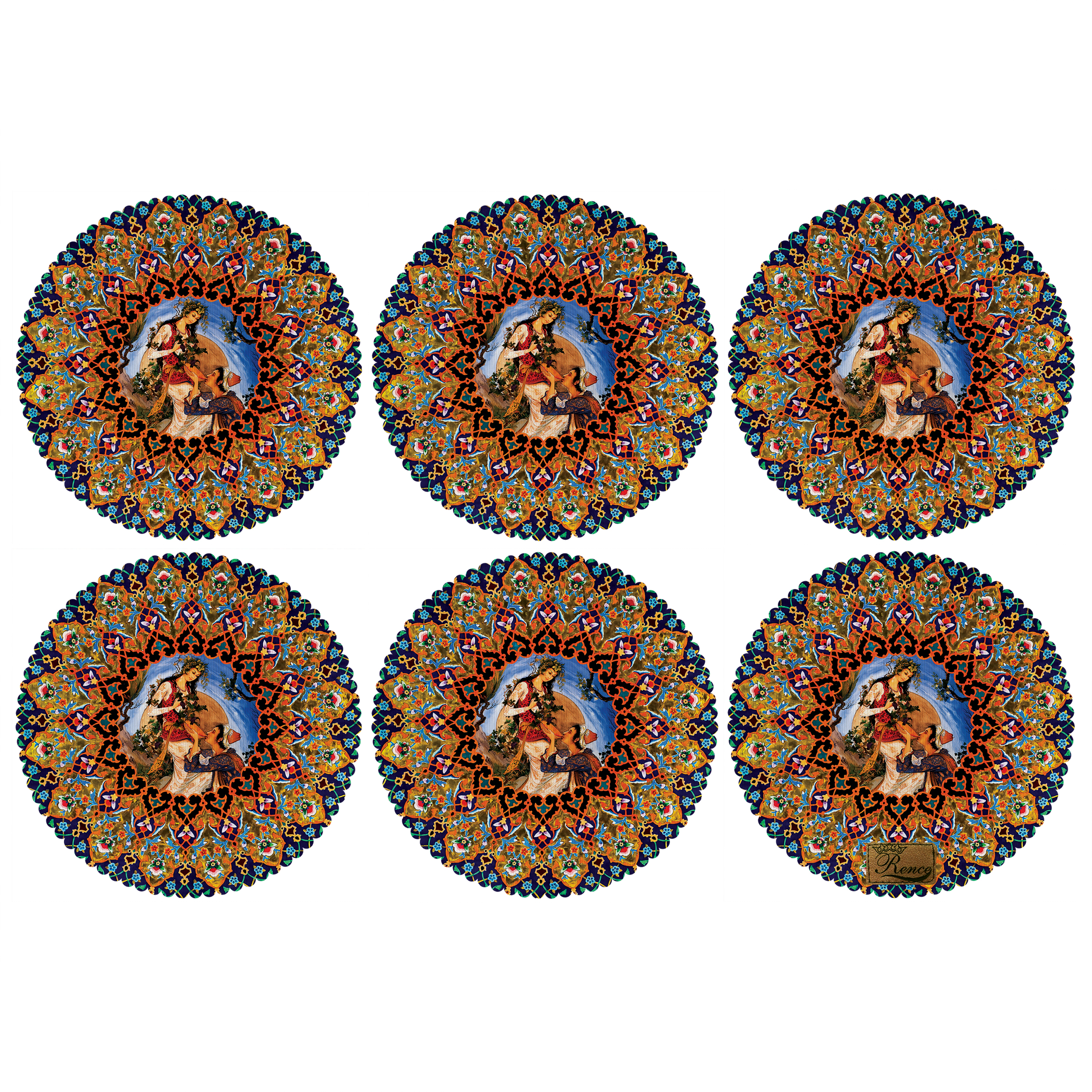 زیربشقابی رنس مدل UU2-42416 بسته 6 عددی