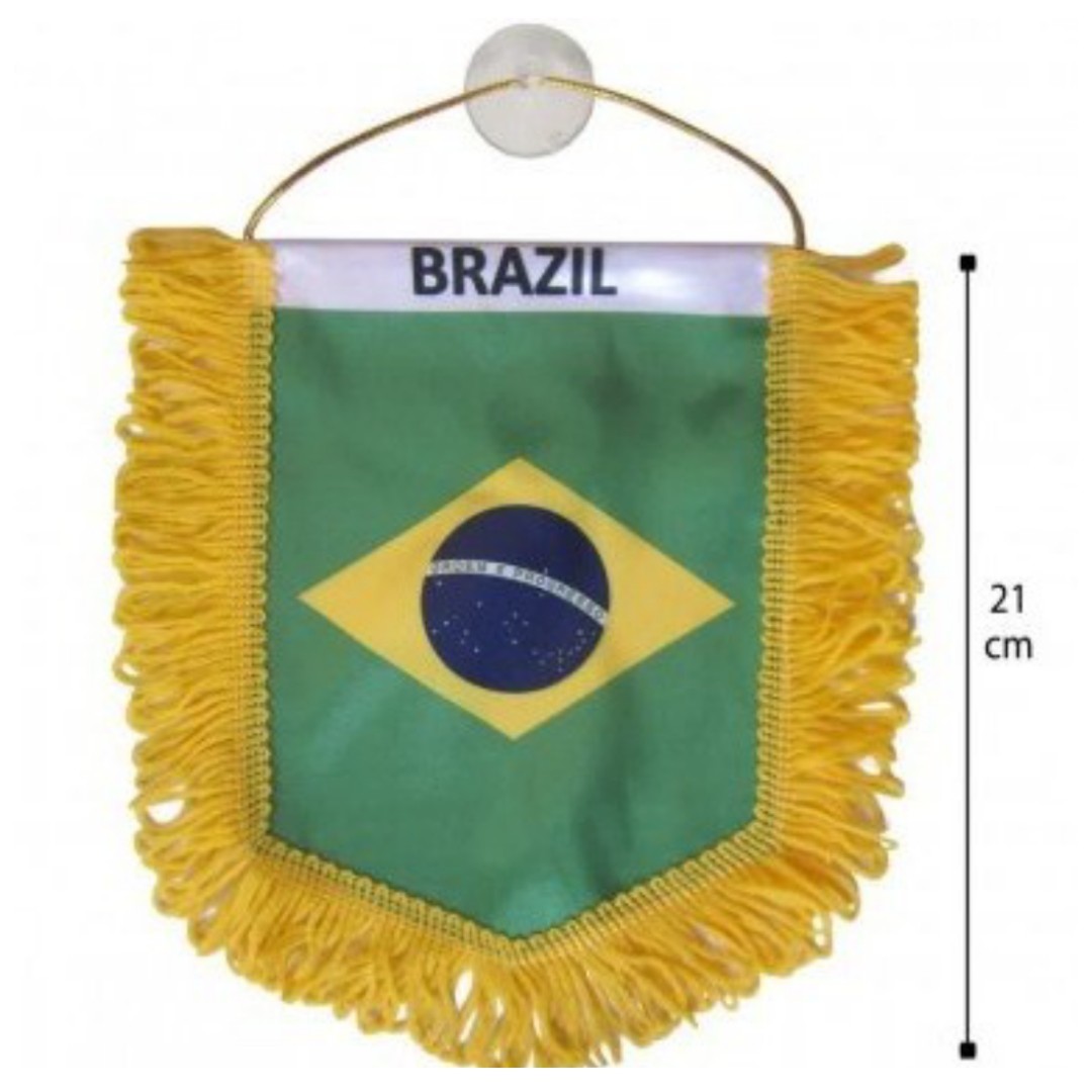 پرچم باشگاهی برزیل آویز جلو ماشین