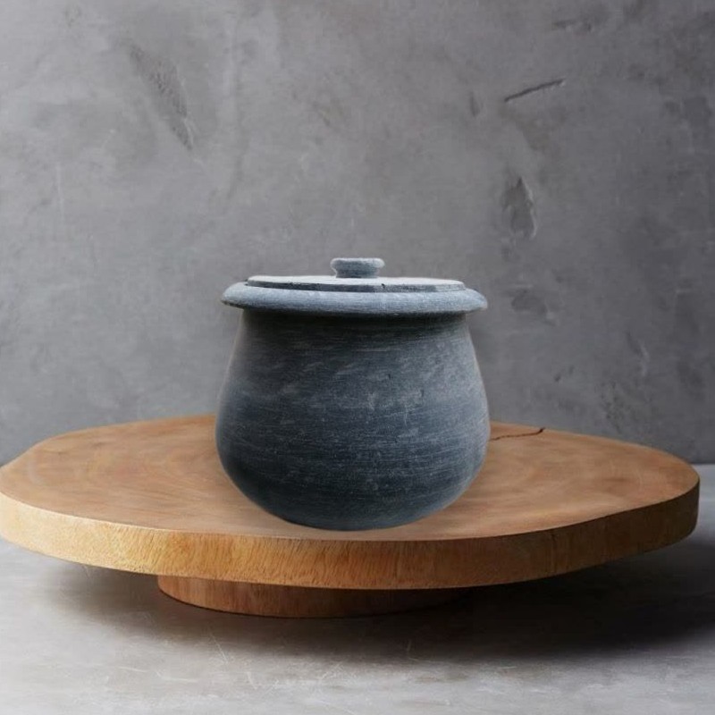 قابلمه و دیزی سنگی 10 نفره مدل شلغمی عالی و درجه یک 