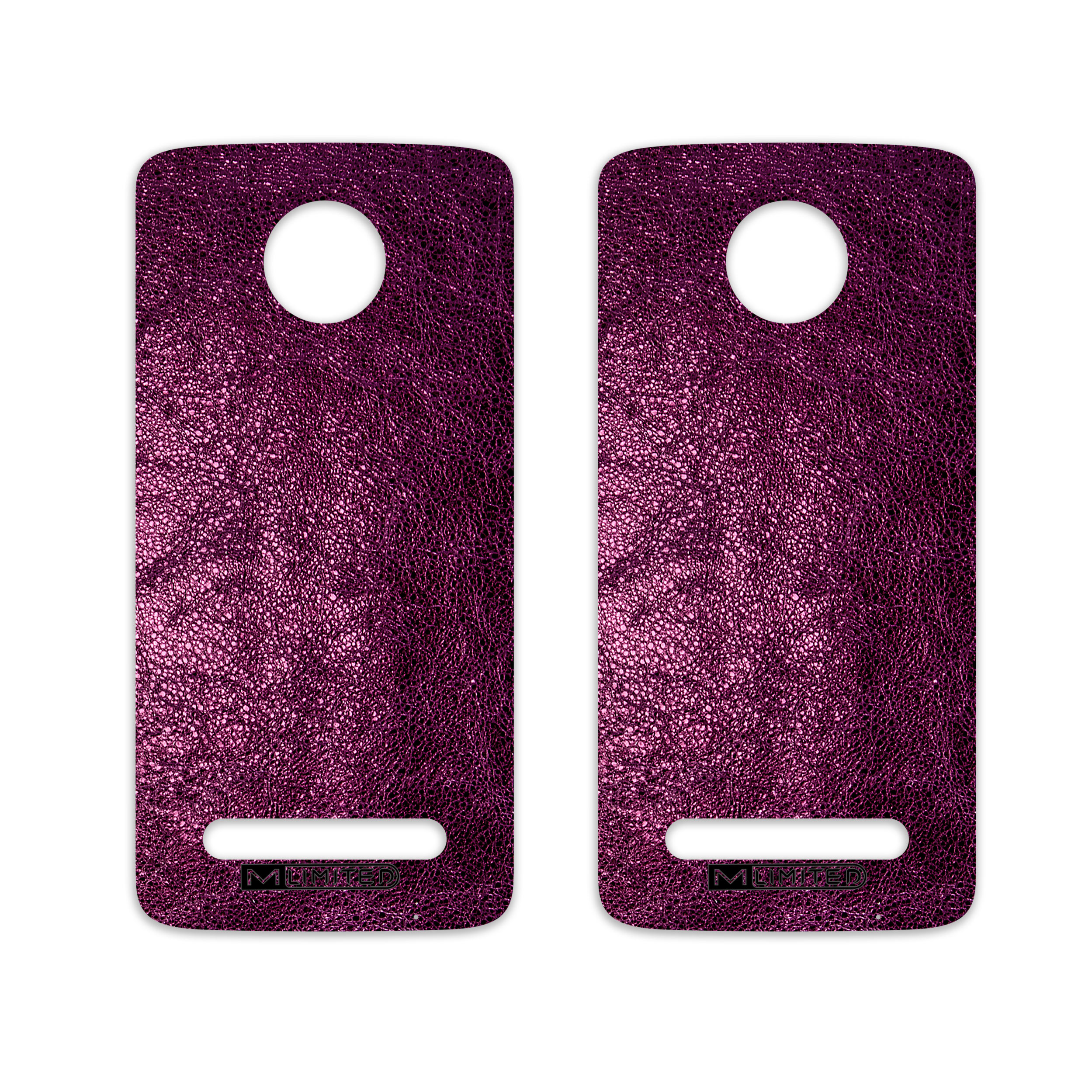 برچسب پوششی ماهوت مدل M-LIMITED-PR-Chrome مناسب برای گوشی موبایل موتورولا Moto Z2 Force بسته دو عددی