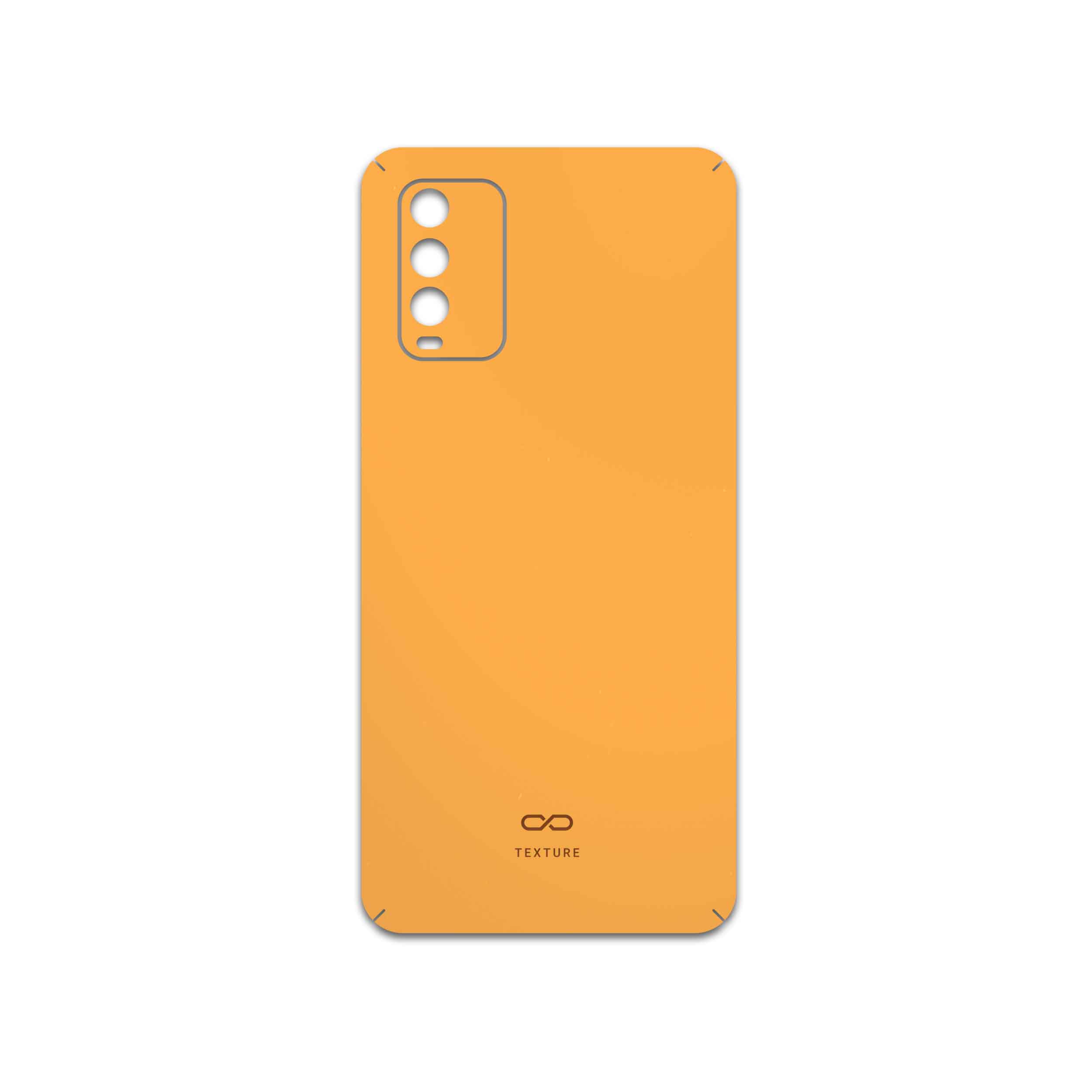 برچسب پوششی ماهوت مدل Matte-Orange مناسب برای گوشی موبایل شیائومی Redmi Note 9 4G