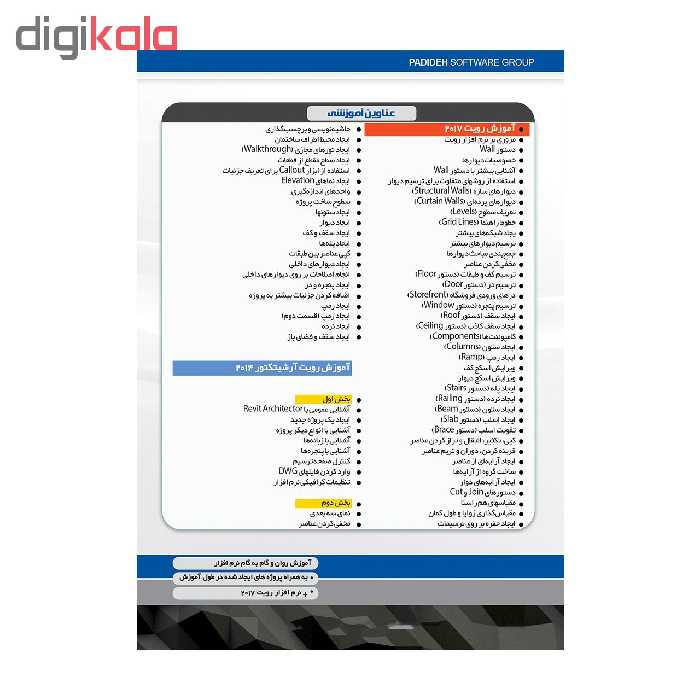 آموزش تصویری رویت استراکچر و آرشیتکتور نشر پدیده