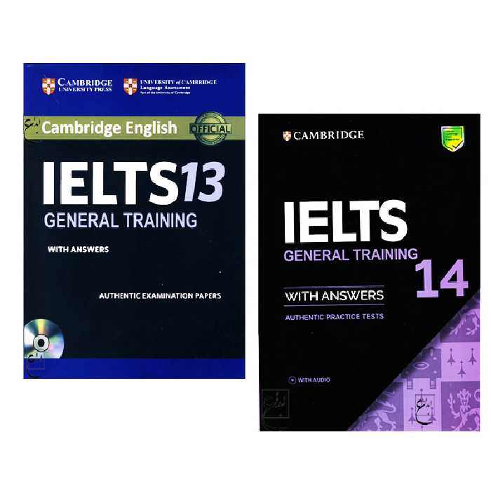 کتاب Cambridge IELTS General  اثر جمعی از نویسندگان انتشارات ابداع 2جلدی