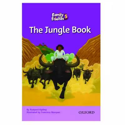 کتاب Family And Friends 5 The Jungle Book اثر Rudyard Kipling انتشارات Oxford