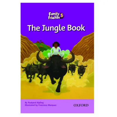 کتاب Family And Friends 5 The Jungle Book اثر Rudyard Kipling انتشارات Oxford
