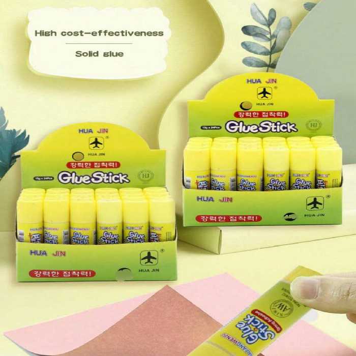 چسب ماتیکی 9گرم زرد (30 عددی)