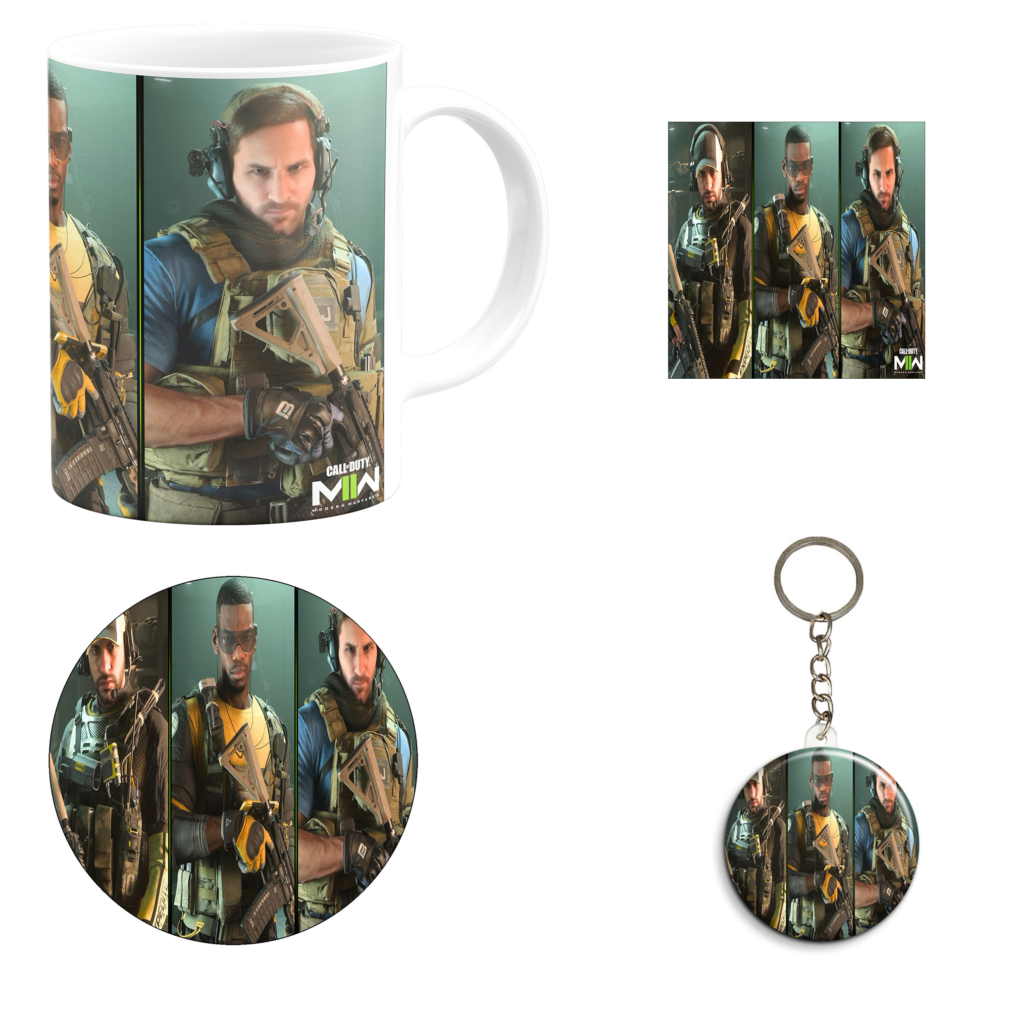 ست هدیه ماگ مدل بازی کال اف دیوتی طرح call of duty کد M27