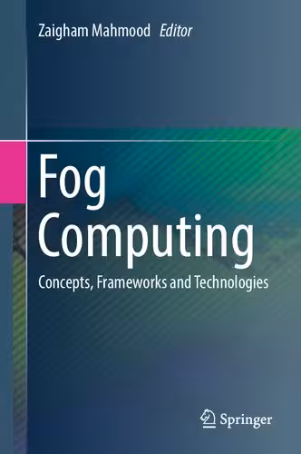 خرید و دانلود نسخه کامل کتاب Fog Computing: Concepts, Frameworks and Technologies