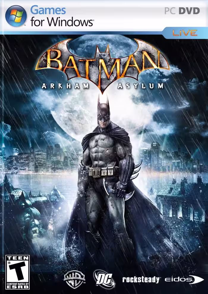 بازی کامپیوتر batman Arkham Asylum