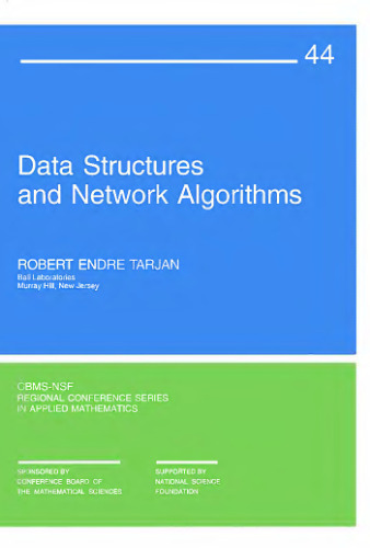 خرید و دانلود نسخه کامل کتاب Data structures and network algorithms
