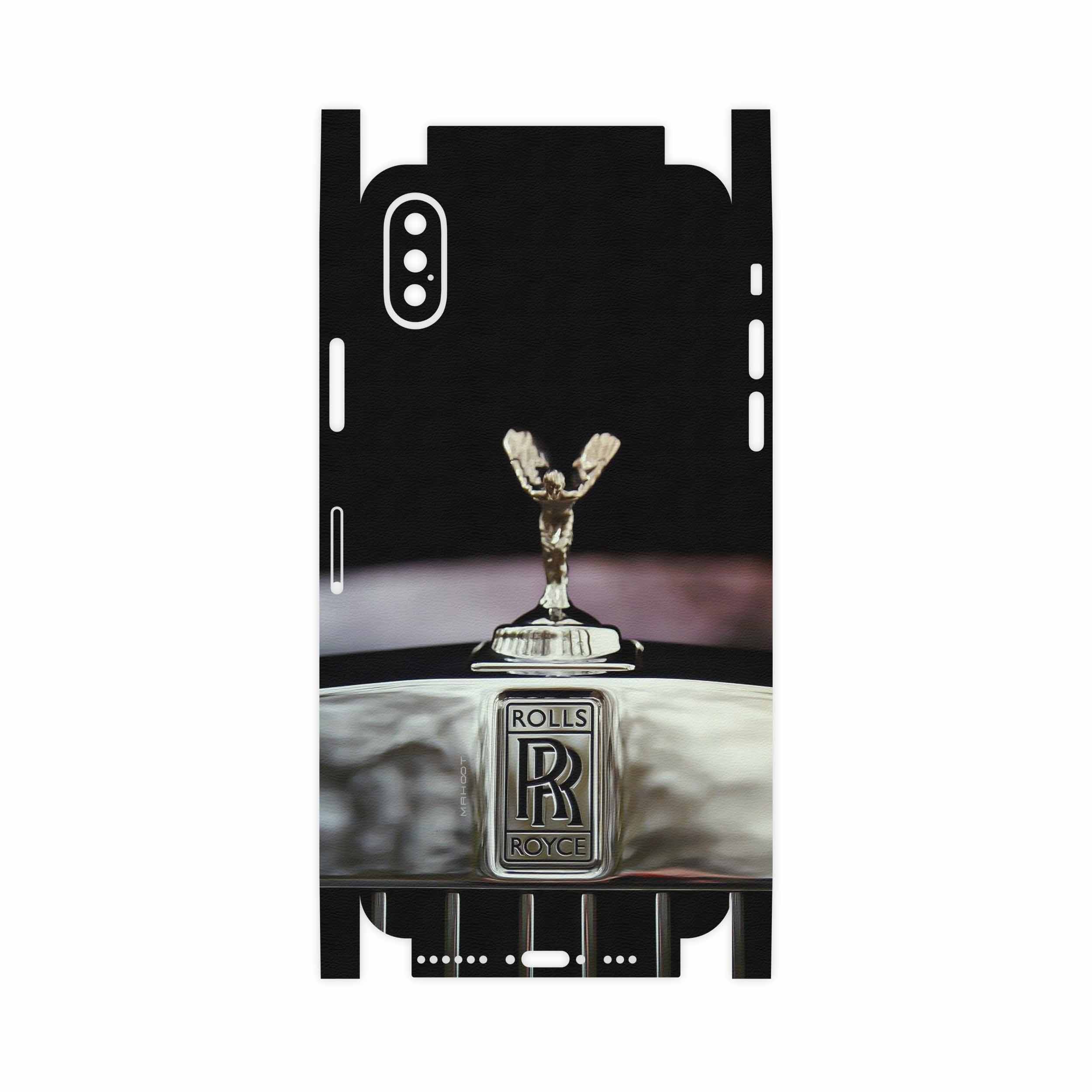 برچسب پوششی ماهوت مدل Rolls-Royce Motor-FullSkin مناسب برای گوشی موبایل اپل iPhone XS