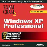 خرید و دانلود نسخه کامل کتاب MCSE Windows XP Professional Exam Cram 2 (Exam Cram 70-270)