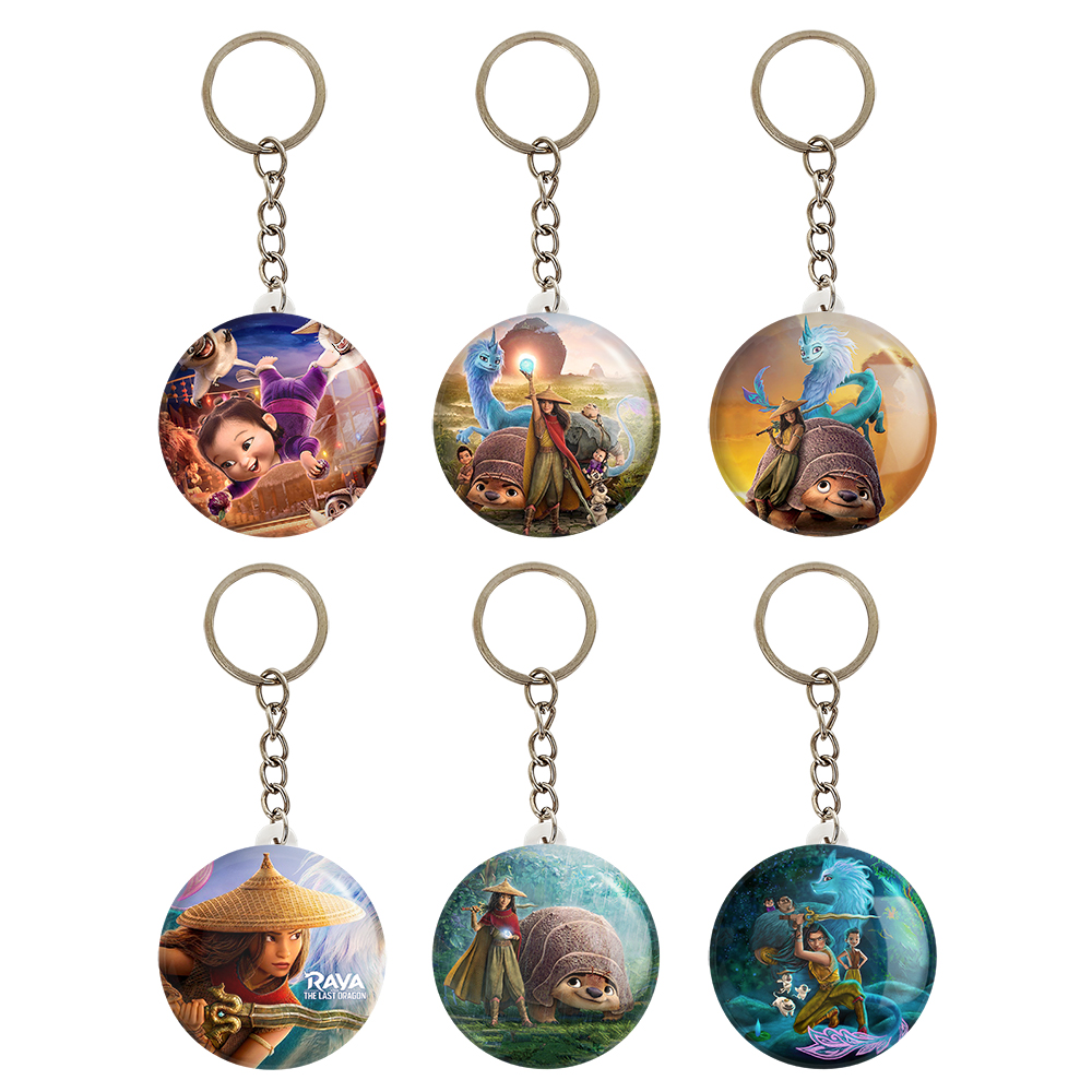 جاکلیدی خندالو مدل رایا و آخرین اژدها کد 317A مجموعه 6 عددی