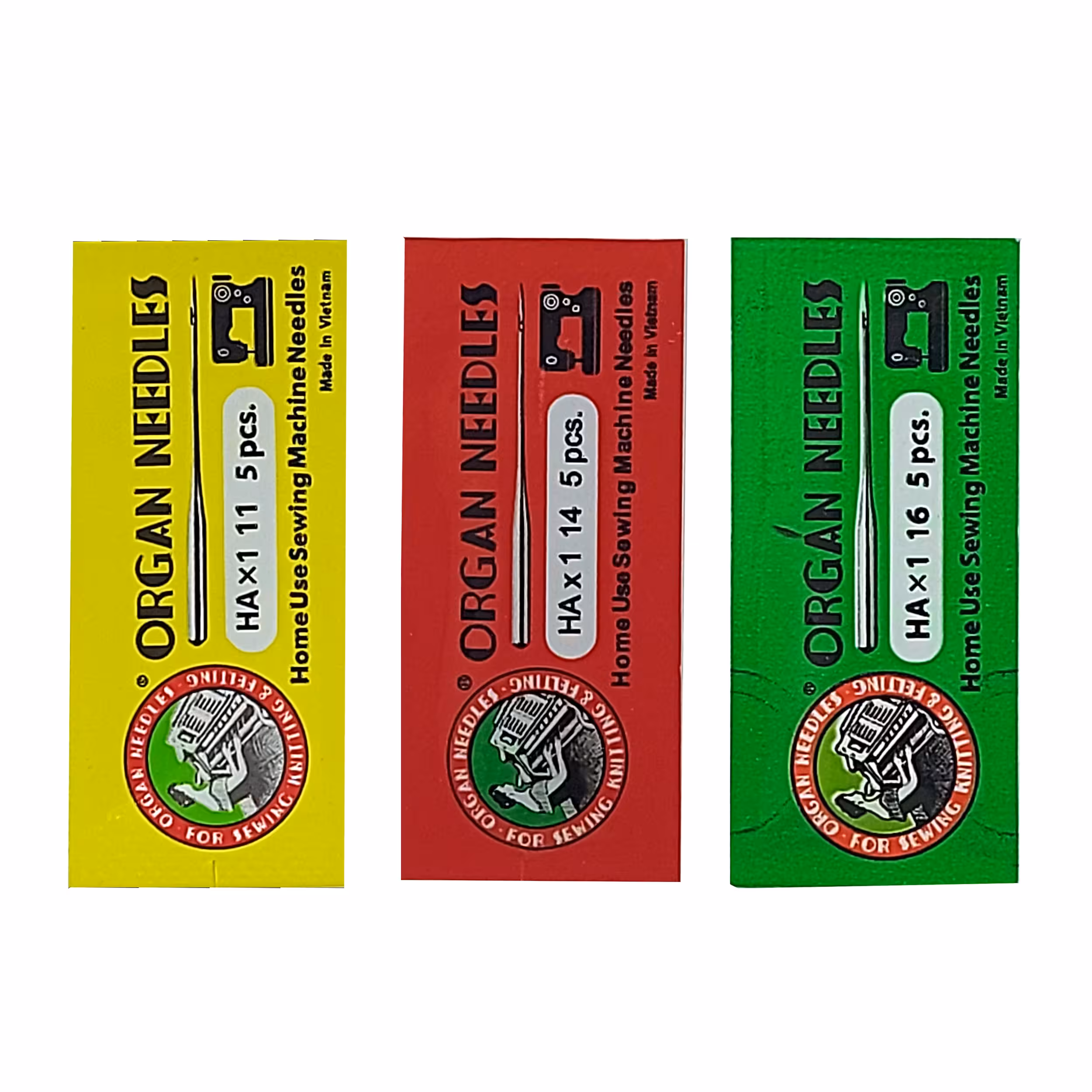 سوزن چرخ خیاطی مدل HA111416 بسته 3 عددی
