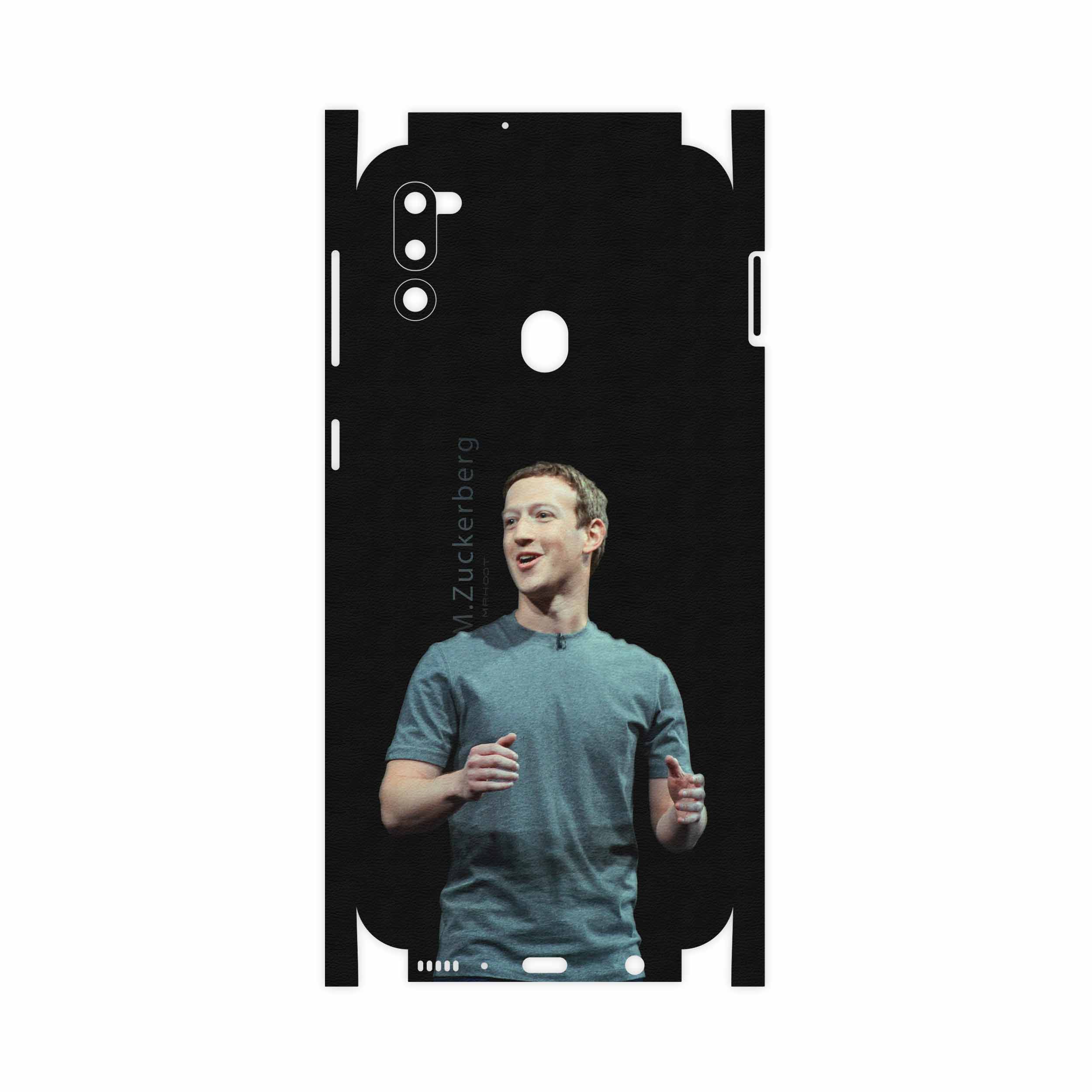 برچسب پوششی ماهوت مدل Mark-Zuckerberg-FullSkin مناسب برای گوشی موبایل سامسونگ Galaxy M21 (2021) Edition