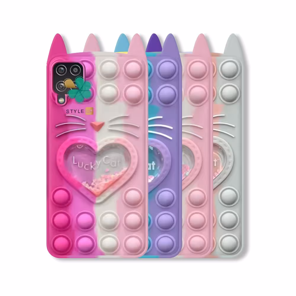 قاب فیجت گوشی سامسونگ Samsung M12 طرح Lucky Cat