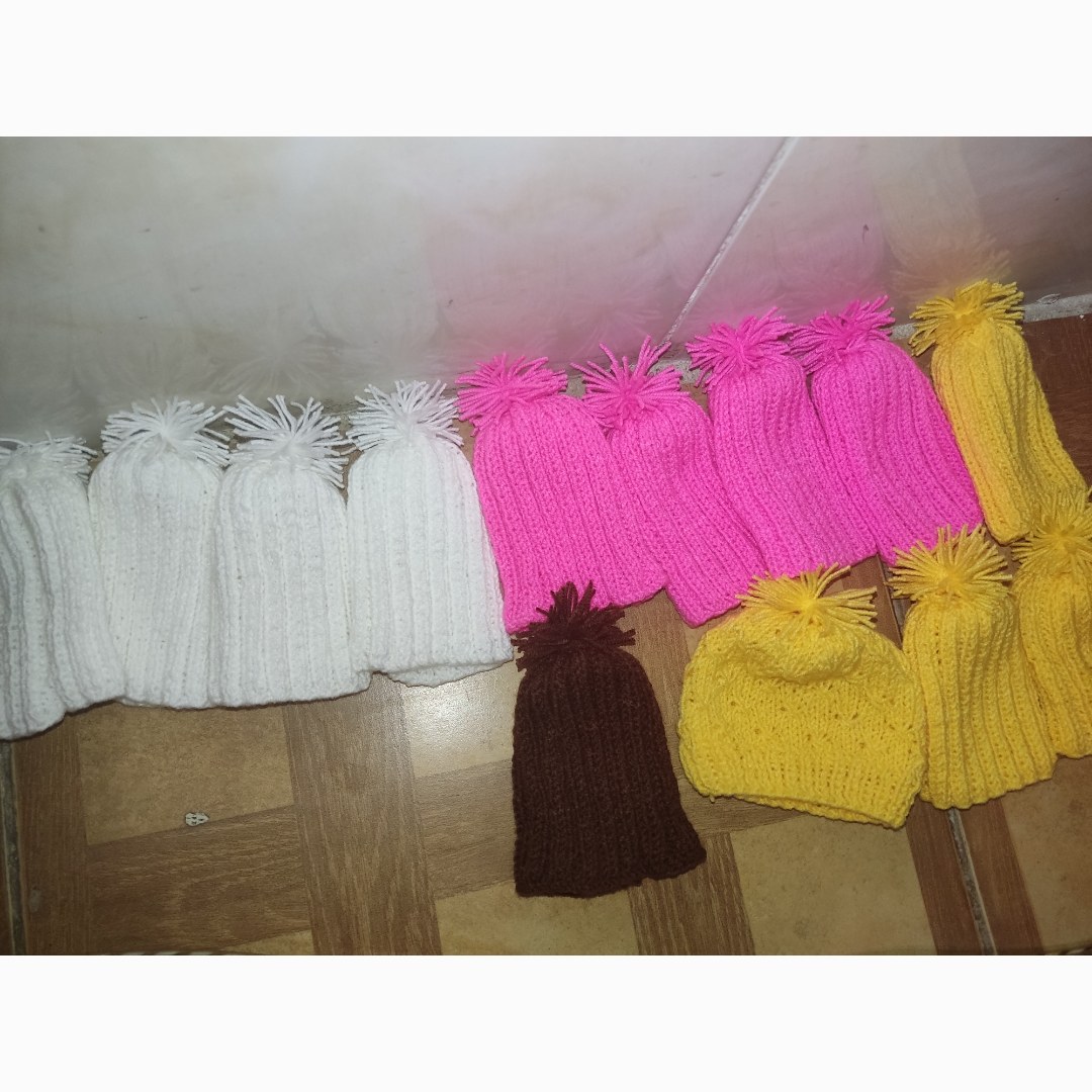 کلاه عروسک رنگی