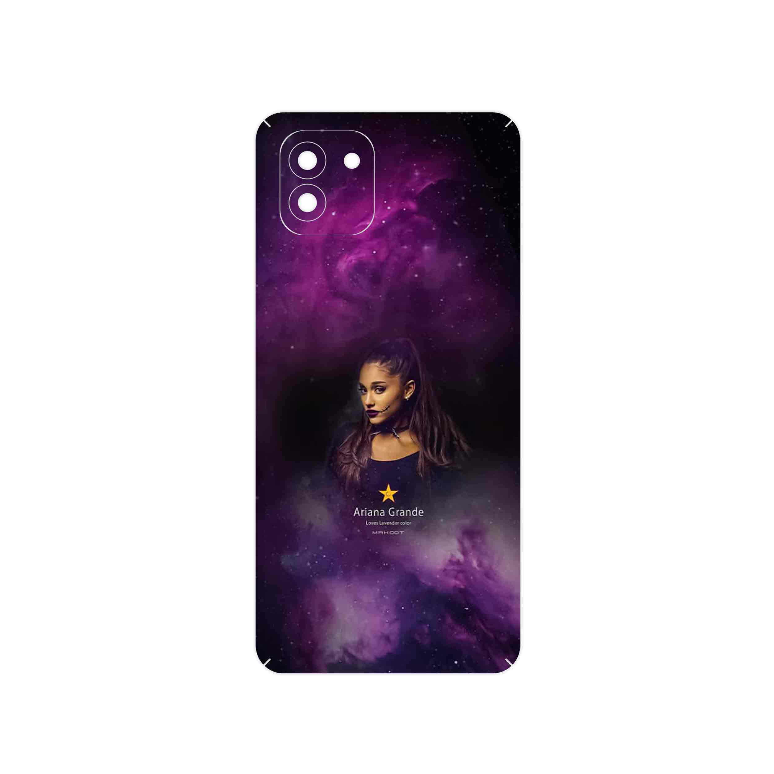 برچسب پوششی ماهوت مدل Ariana Grande مناسب برای گوشی موبایل سامسونگ Galaxy A03