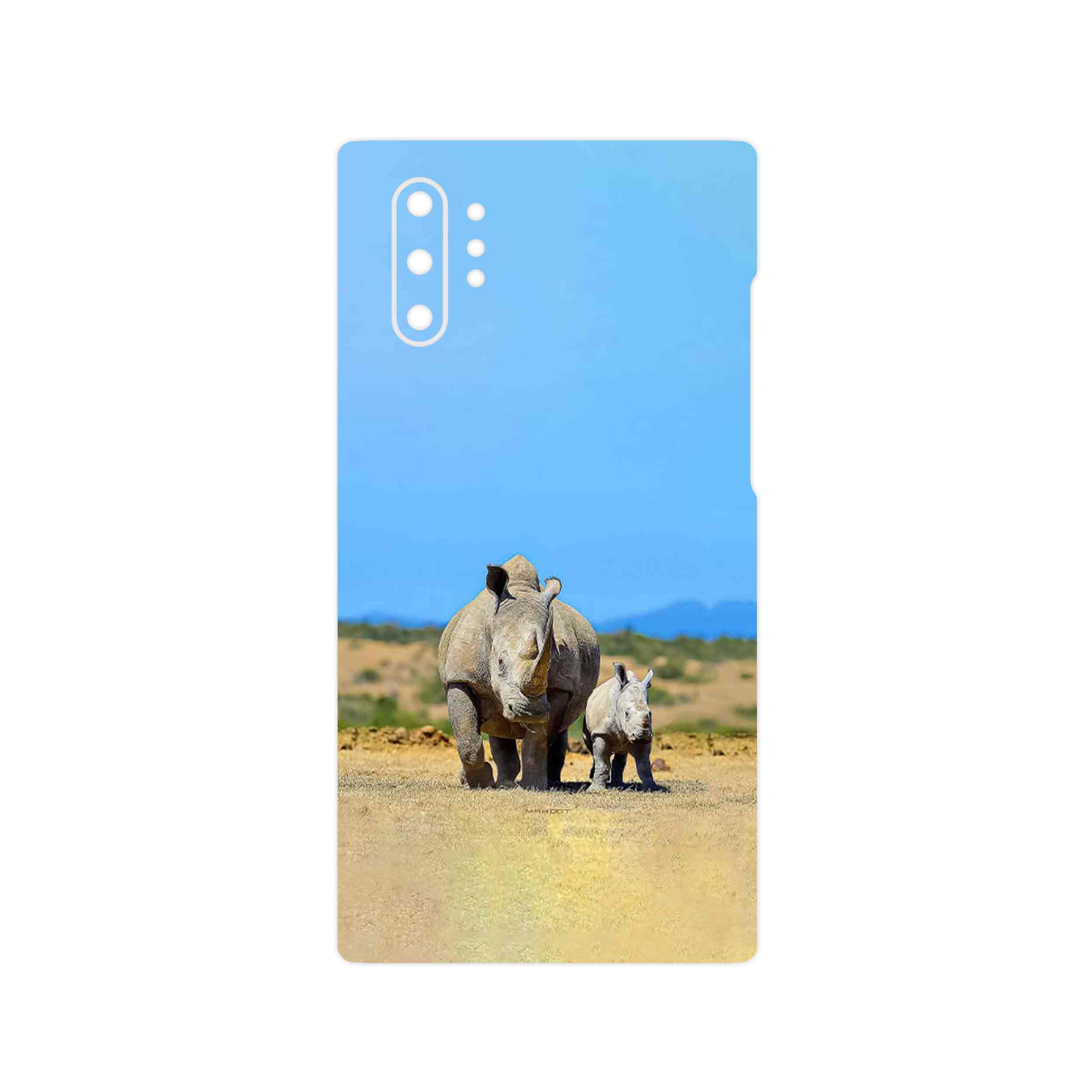 برچسب پوششی ماهوت مدل Rhino مناسب برای گوشی موبایل سامسونگ Galaxy Note 10 Plus