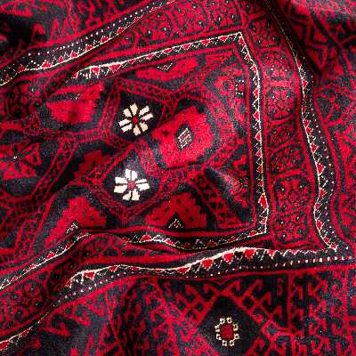 فرش دستبافت سه متری مدل نقشه بلوچ  کد 23.1334