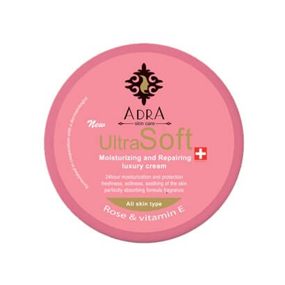 کرم مرطوب کننده آدرا حاوی عصاره گل سرخ ADRA