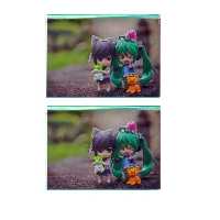 دستمال کاغذی جیبی 10 برگ مدل دو دختر