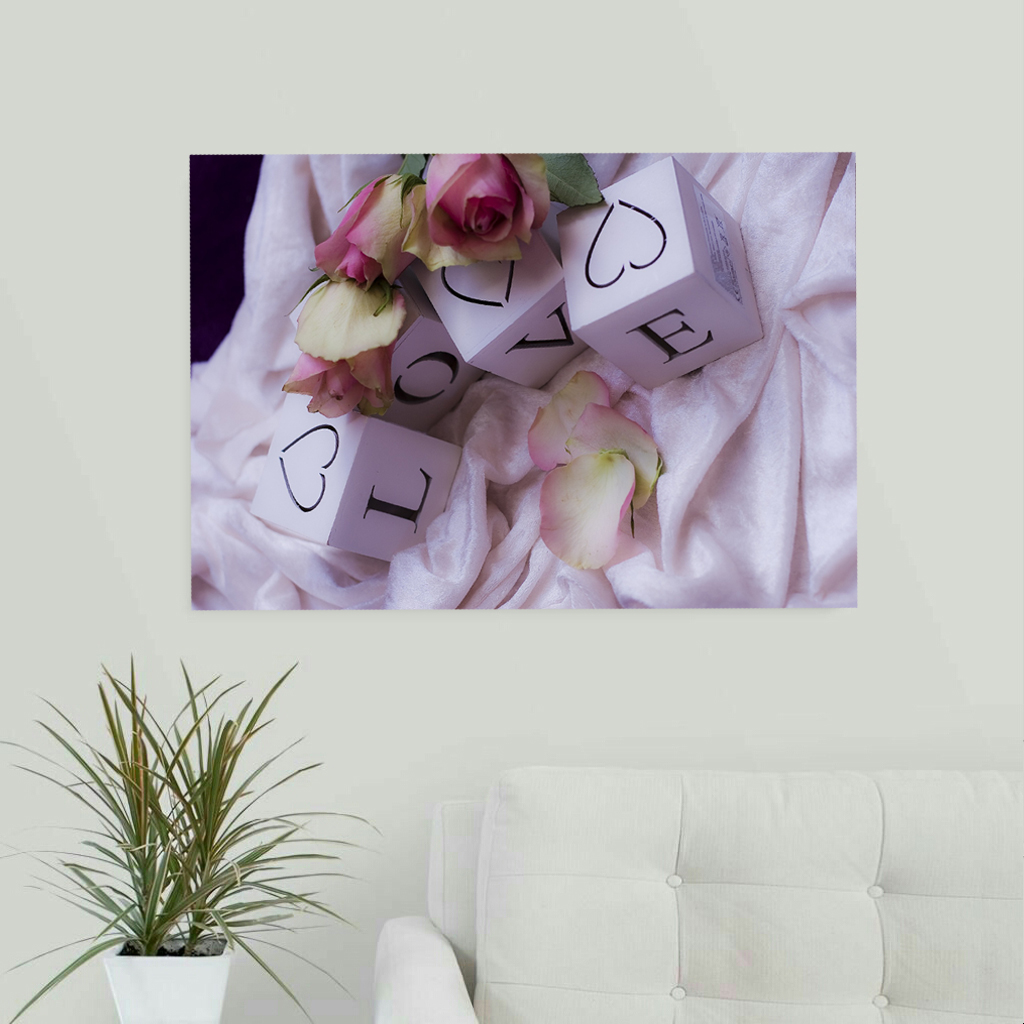 تابلو شاسی طرح LOVE مدل TSH13