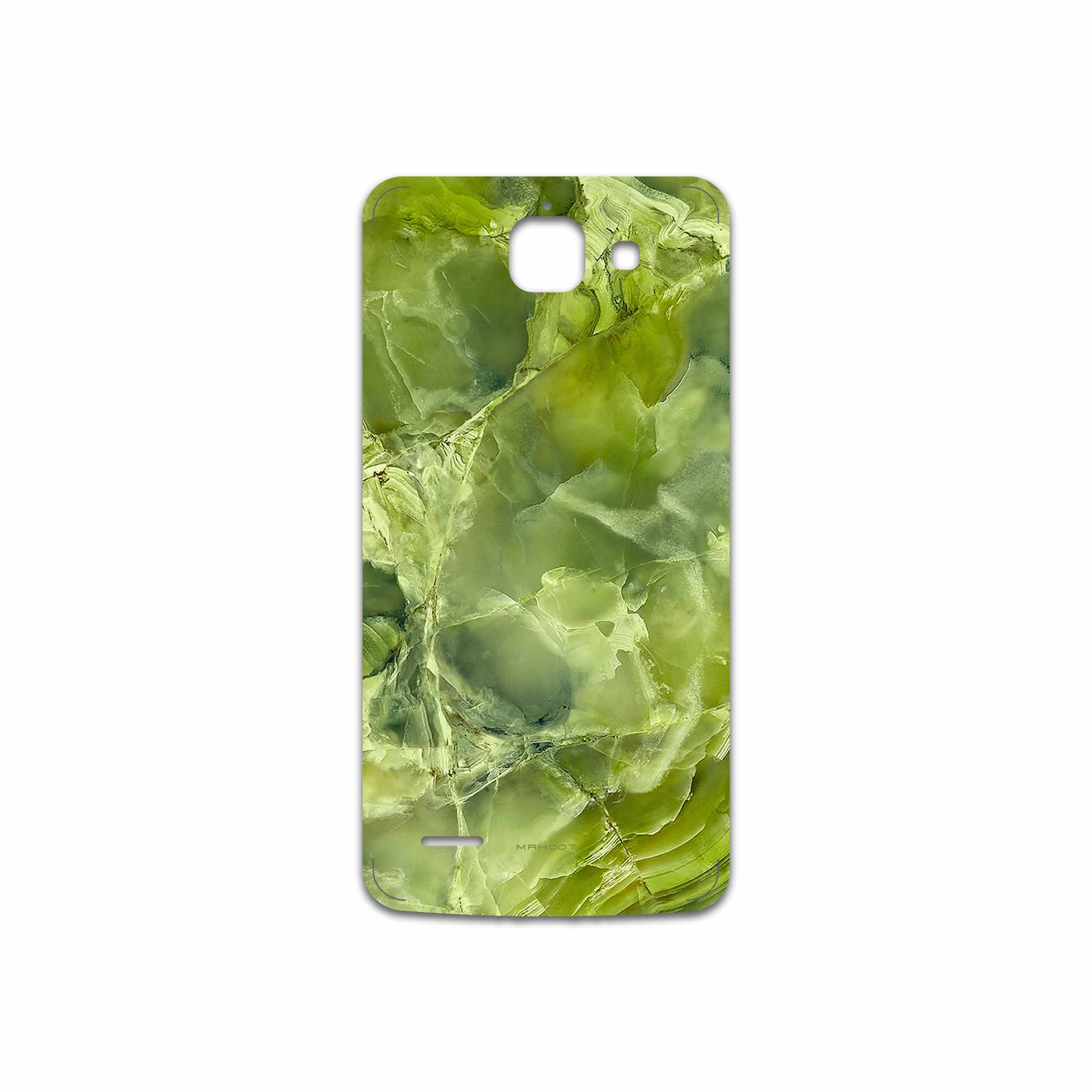 برچسب پوششی ماهوت مدل Green Crystal Marble مناسب برای گوشی موبایل هوآوی Ascend G730