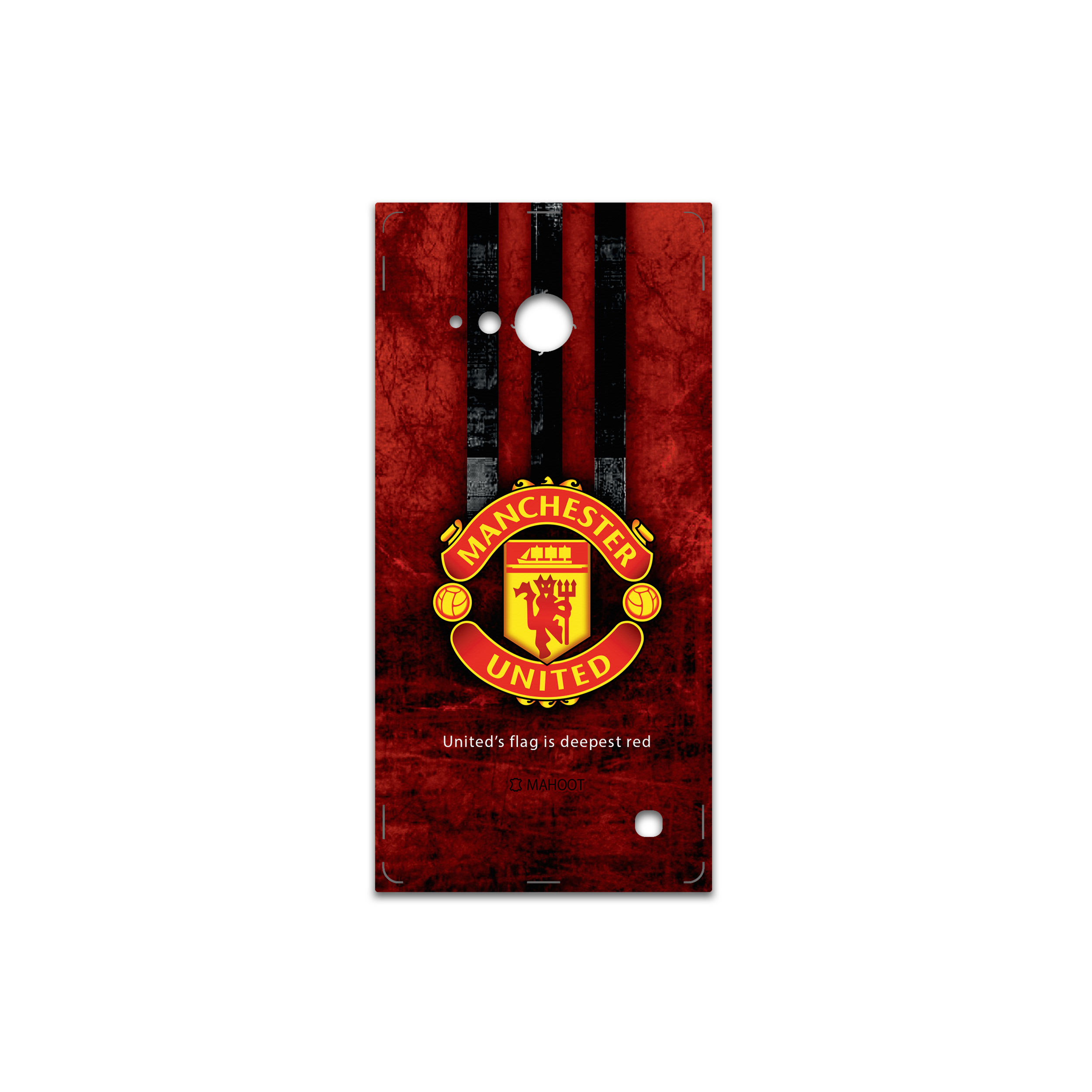 برچسب پوششی ماهوت مدل Manchester-United-FC مناسب برای گوشی موبایل نوکیا Lumia 730