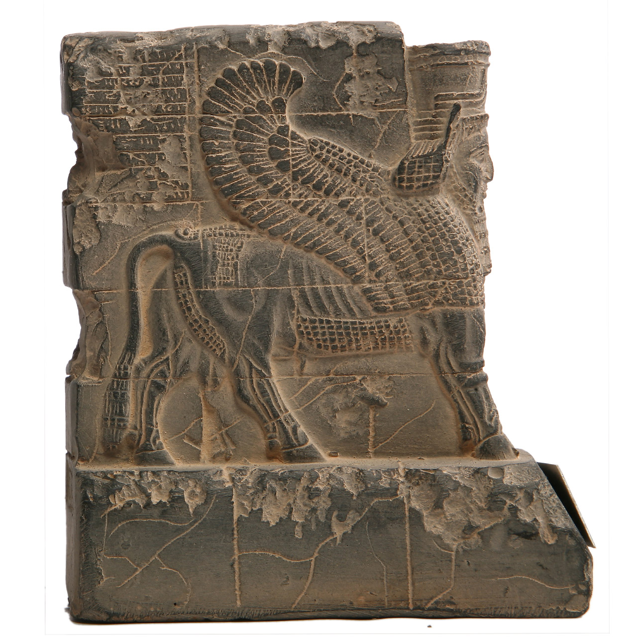 مجسمه تندیس و پیکره شهریار مدل دروازه ملل شیر کد MO1240 سایز کوچک