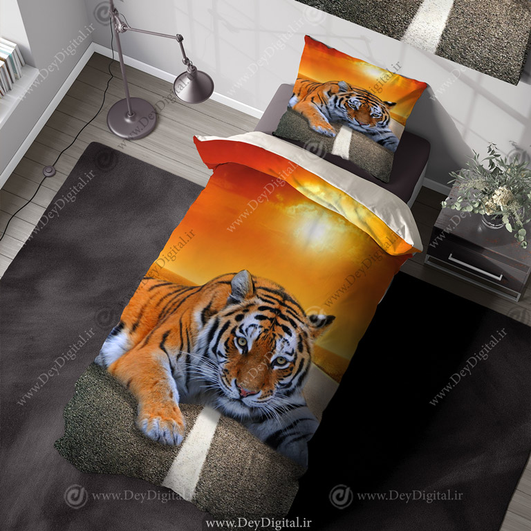 روتختی بزرگسال پسرانه طرح ببر PK-6061