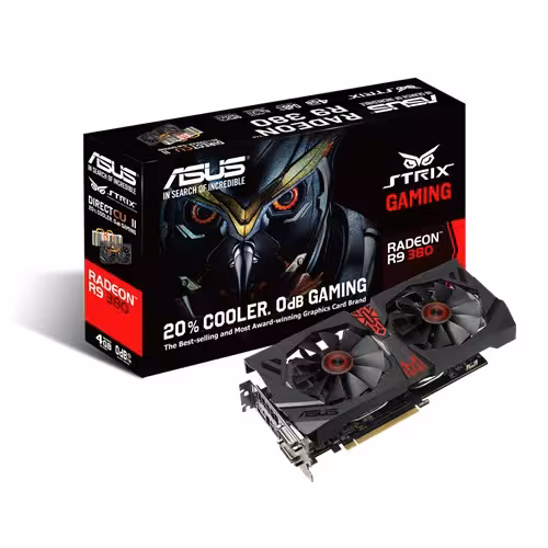 کارت گرافیک ایسوس مدل آر ناین 380 با ظرفیت 4 گیگابایت