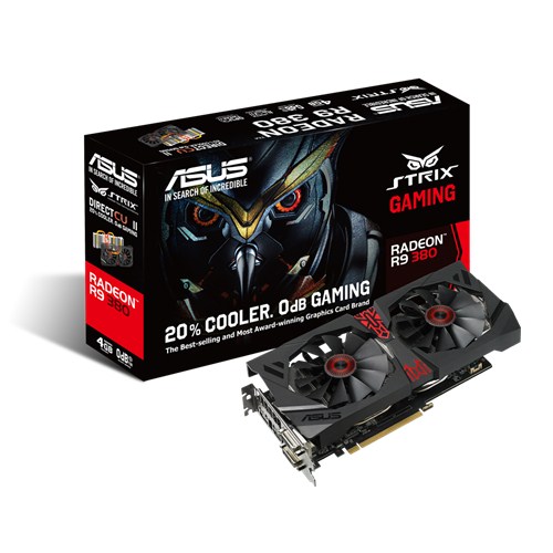 کارت گرافیک ایسوس مدل آر ناین 380 با ظرفیت 4 گیگابایت