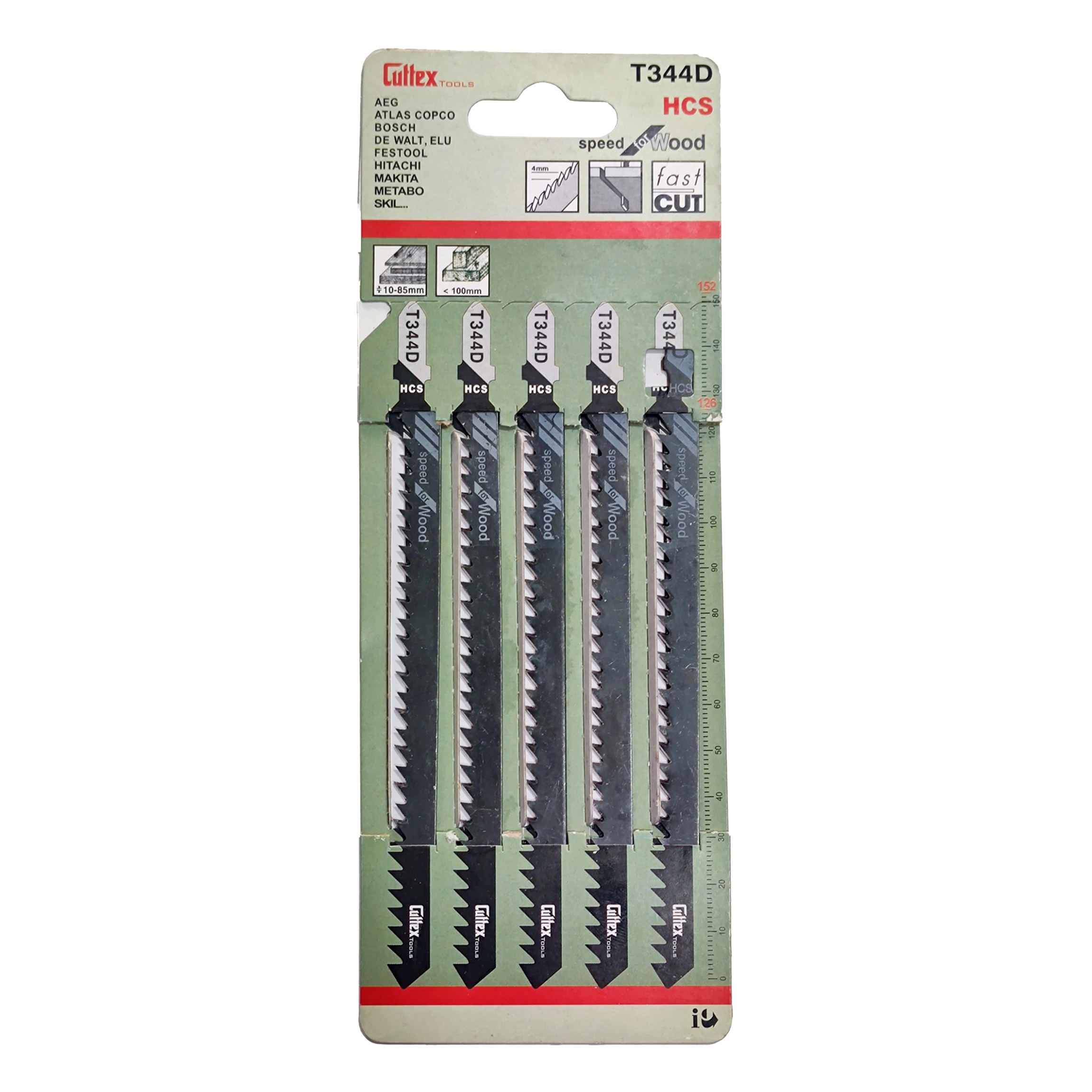 تیغه اره عمودبر  چوب کاتکس مدل 8848 مجموعه 5 عددی